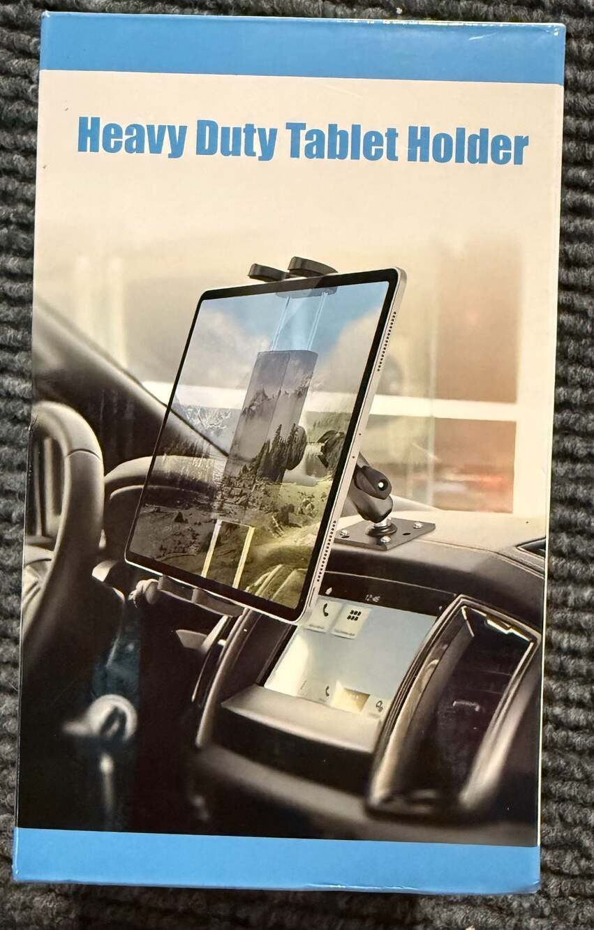Heavy Duty Universal Tablet and Phone Mount Holder for 4.7-12.9 Inch Devices